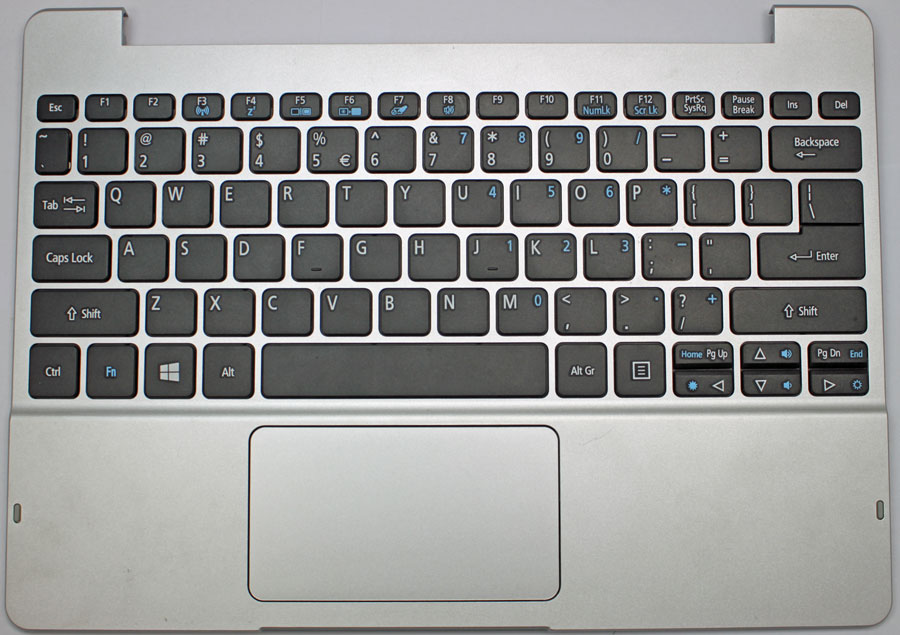 acer computer keyboard not lighting up